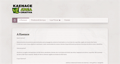 Desktop Screenshot of kaenace.net